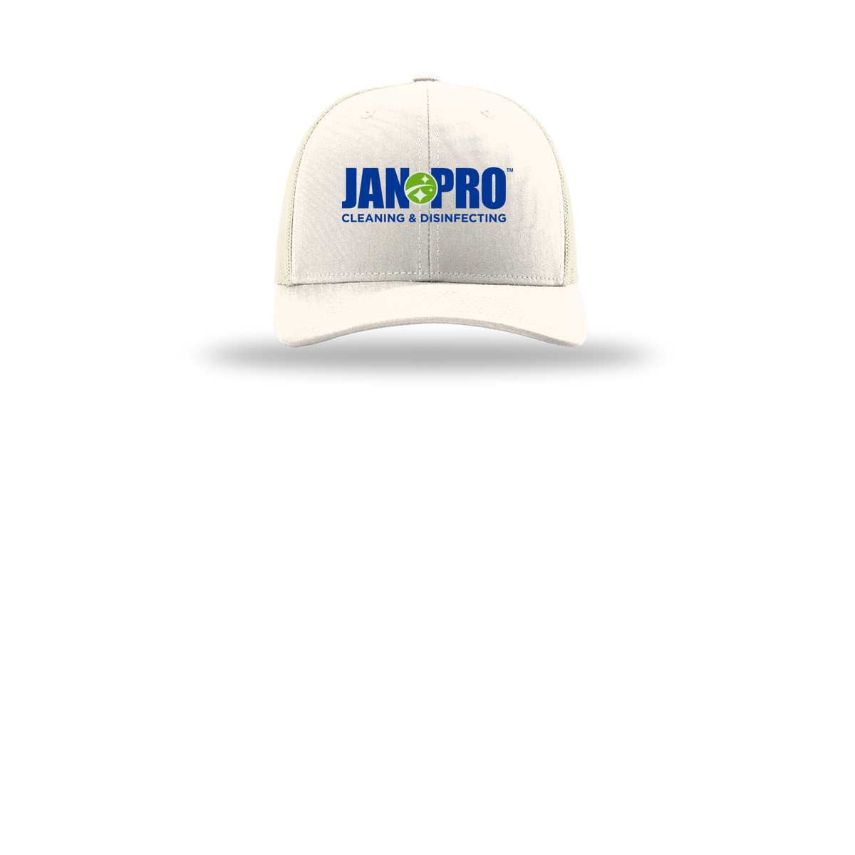 jan-pro-richardson-trucker-cap-embroidery-capfront-R112-cream-flat-front