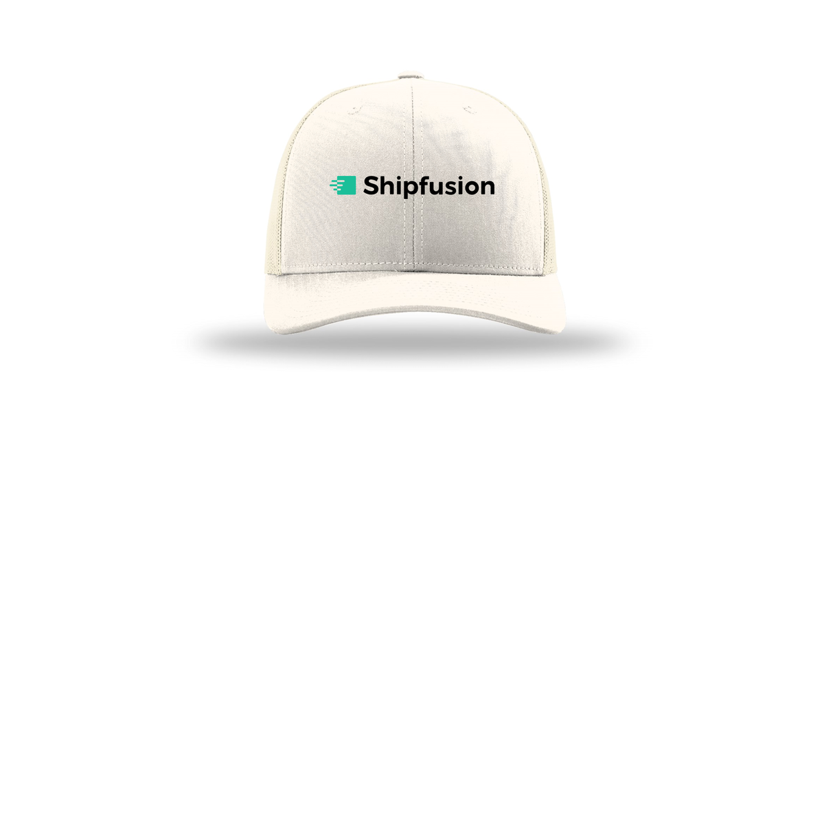 shipfusion-richardson-trucker-cap-embroidery-capfront-R112-cream-flat-front
