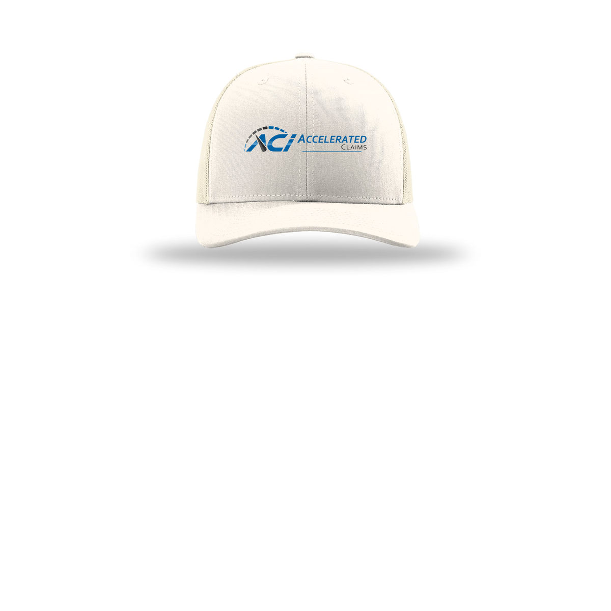 accelclaims-richardson-trucker-cap-embroidery-capfront-R112-cream-flat-front