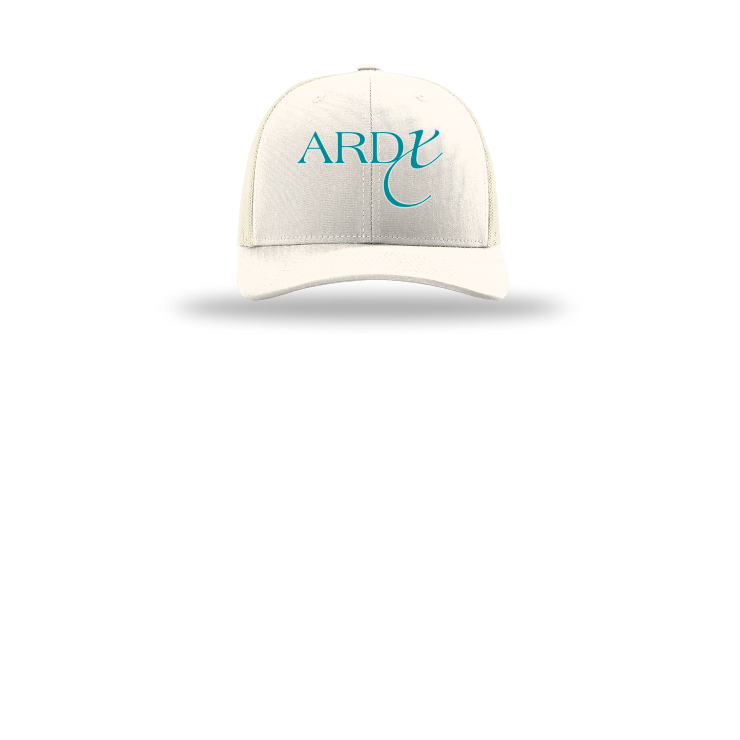 ardx-richardson-trucker-cap-embroidery-capfront-R112-cream-flat-front