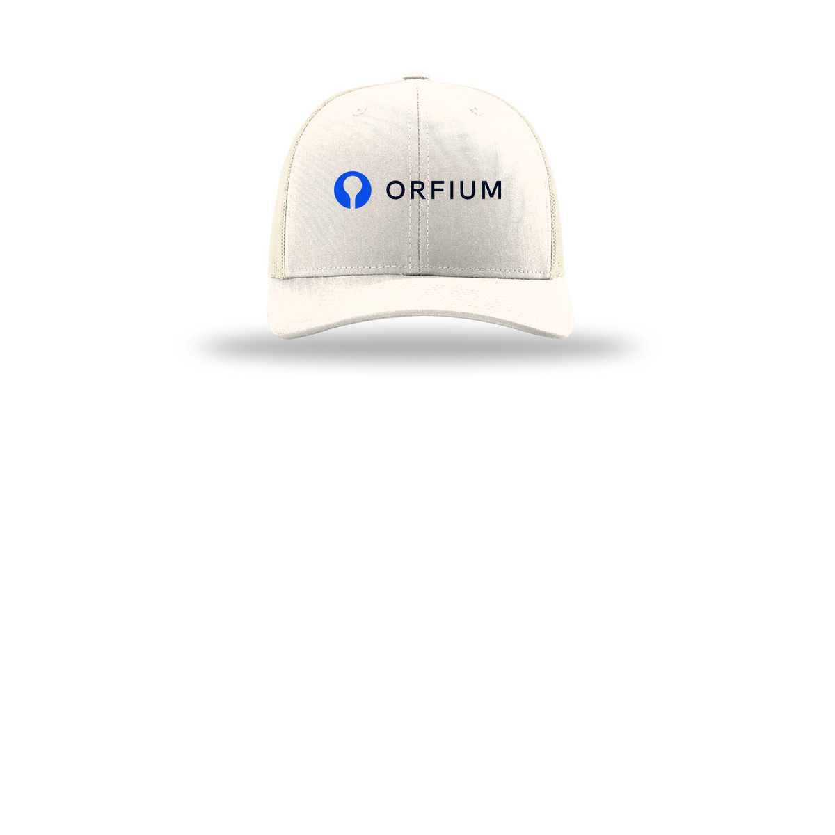 orfium-richardson-trucker-cap-embroidery-capfront-R112-cream-flat-front