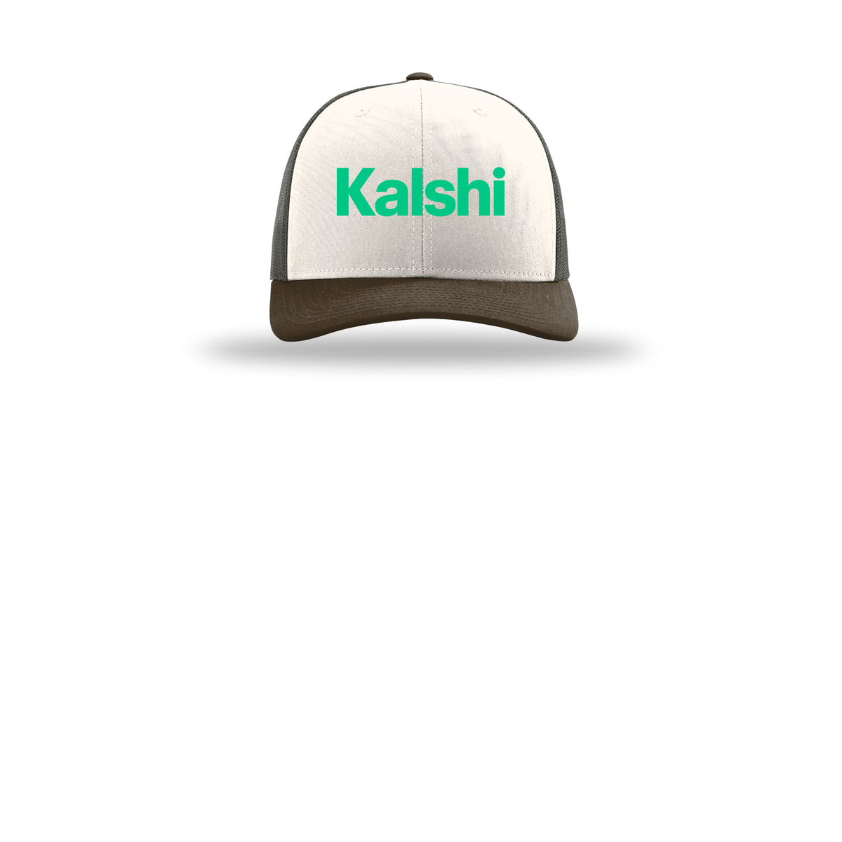 kalshi-richardson-trucker-cap-embroidery-capfront-R112-creamgreybrownbrown-flat-front