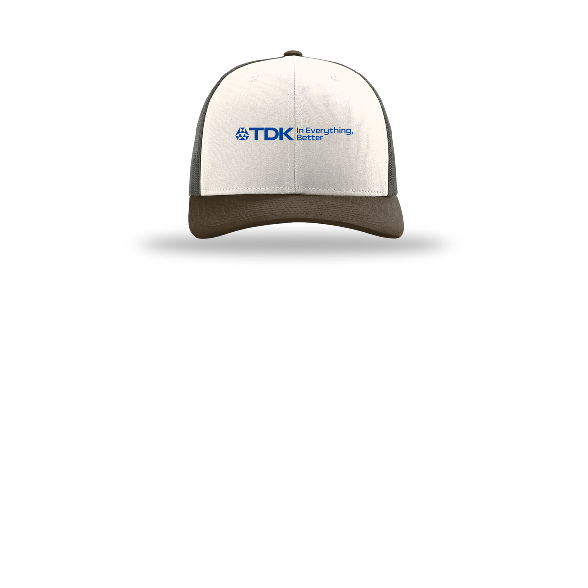 tdk-richardson-trucker-cap-embroidery-capfront-R112-creamgreybrownbrown-flat-front