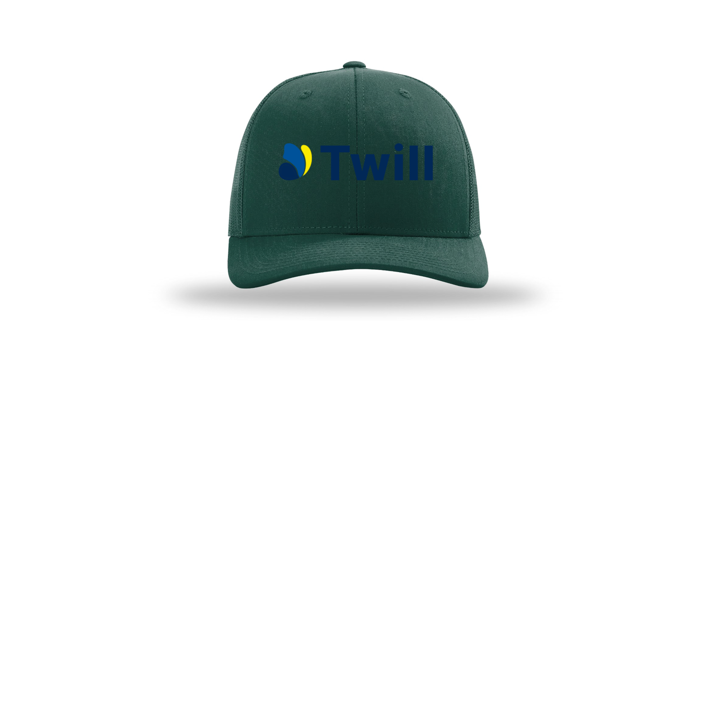 withtwill-richardson-trucker-cap-embroidery-capfront-R112-darkgreen-flat-front