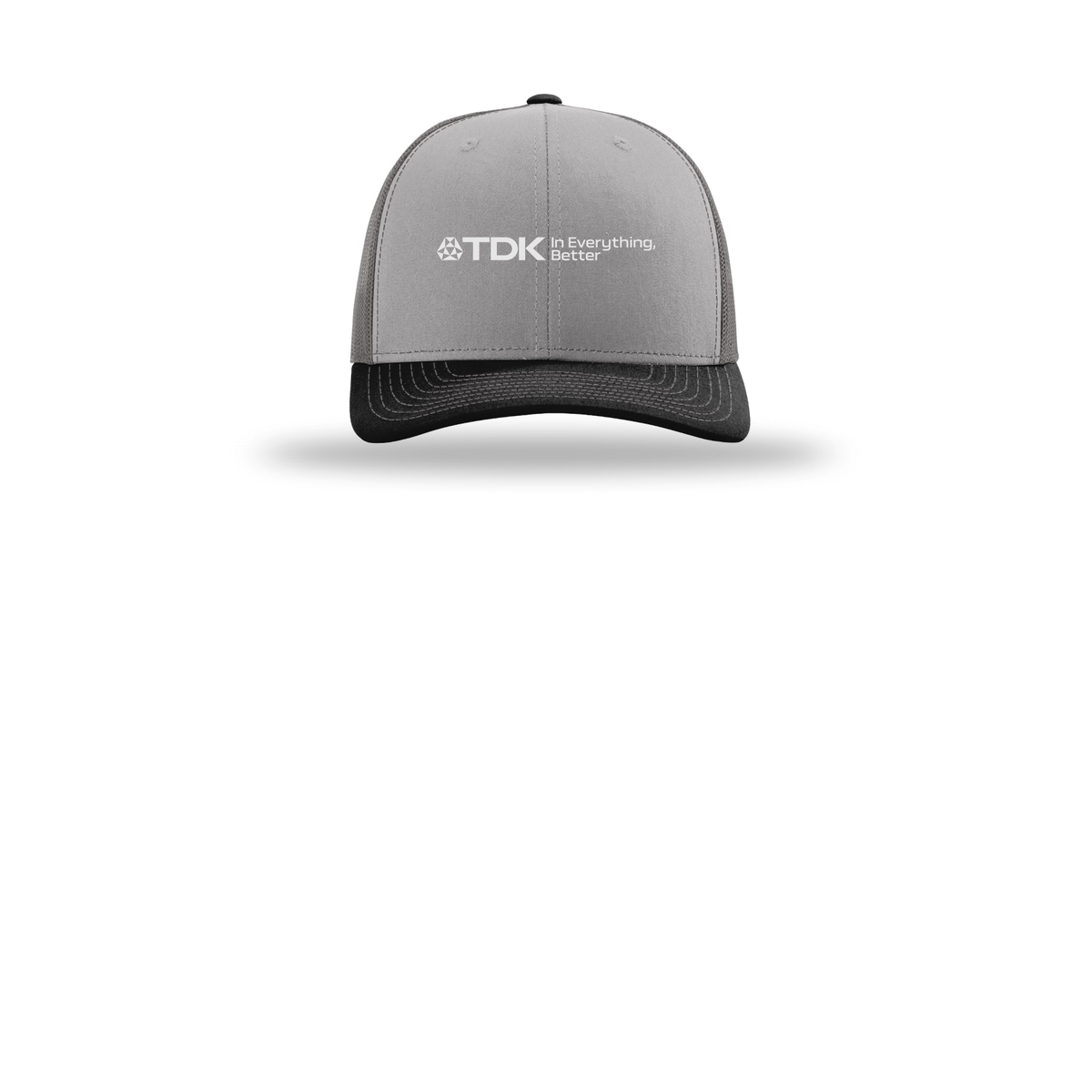 tdk-richardson-trucker-cap-embroidery-capfront-R112-greycharcoalblack-flat-front