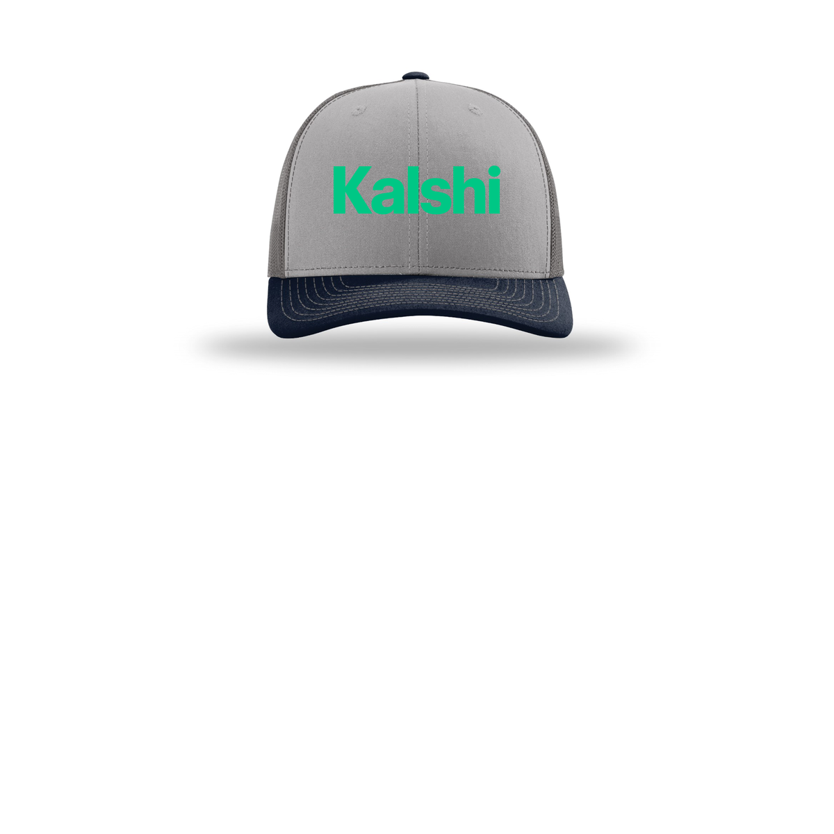 kalshi-richardson-trucker-cap-embroidery-capfront-R112-greycharcoalnavy-flat-front