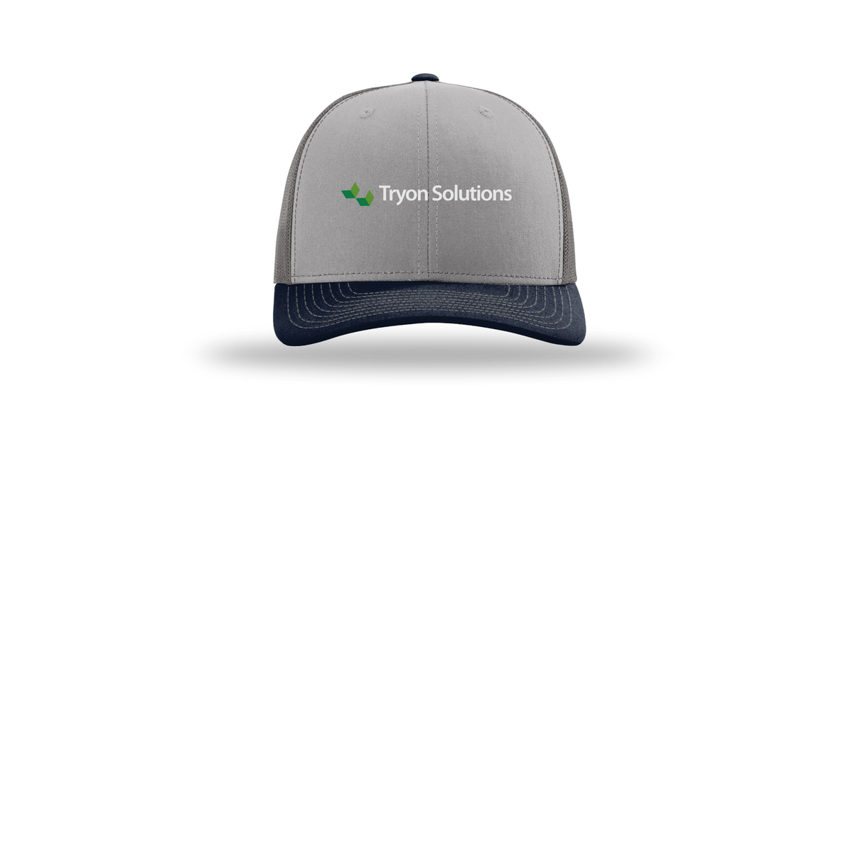 tryonsolutions-richardson-trucker-cap-embroidery-capfront-R112-greycharcoalnavy-flat-front