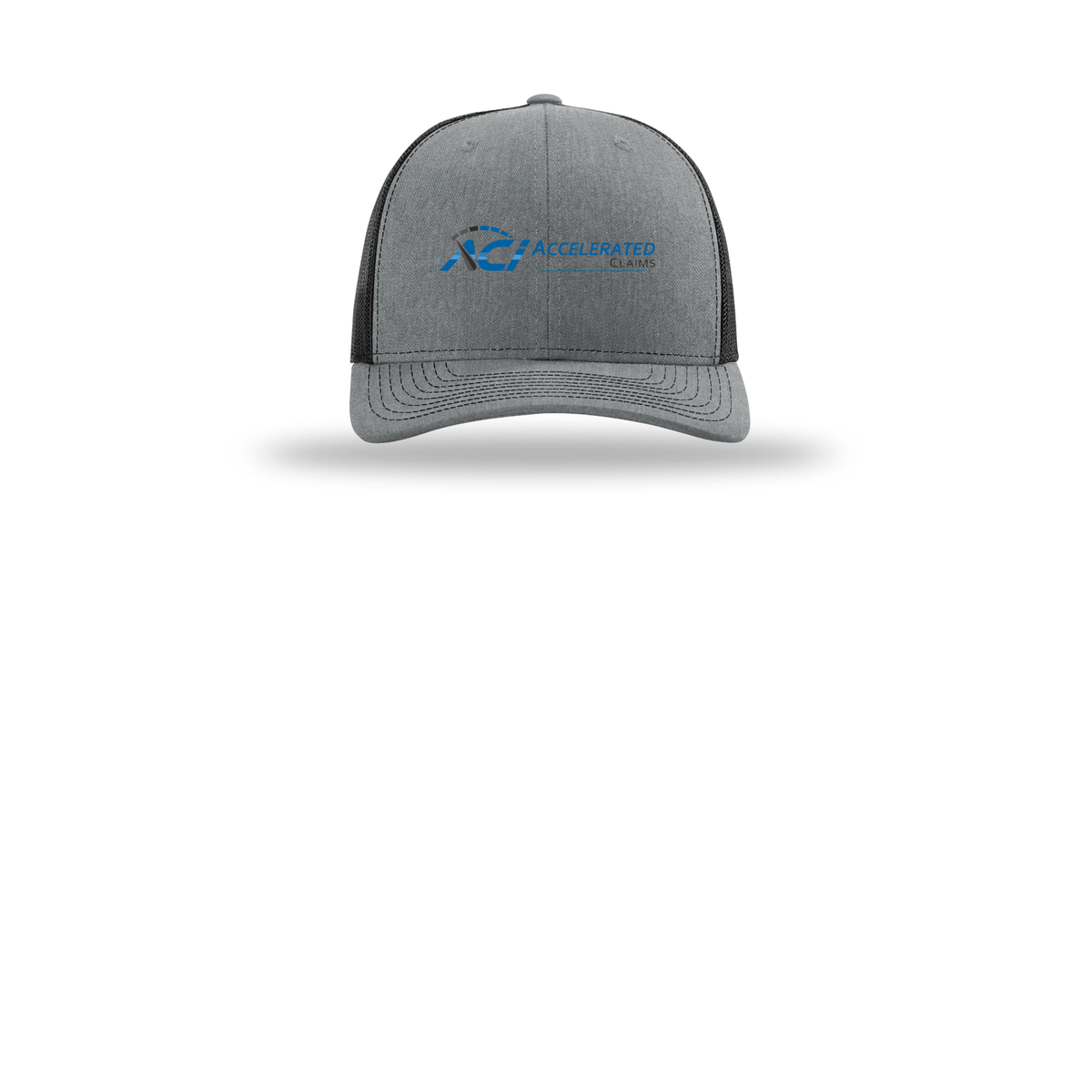 accelclaims-richardson-trucker-cap-embroidery-capfront-R112-heathergreyblack-flat-front