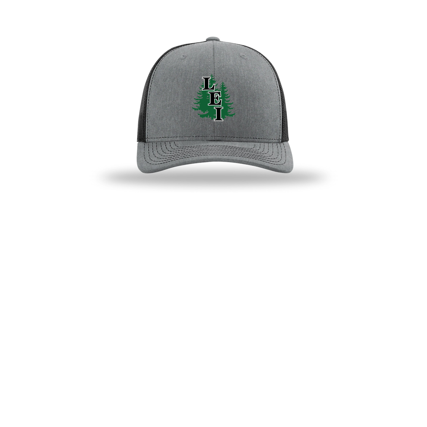 leisite-richardson-trucker-cap-embroidery-capfront-R112-heathergreyblack-flat-front