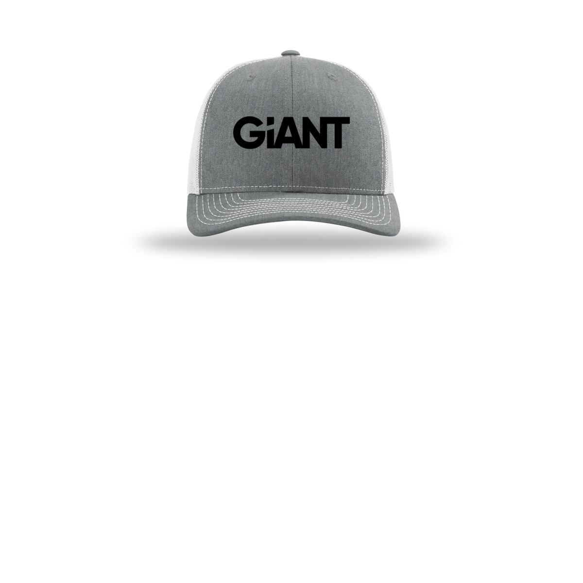 giantworldwide-richardson-trucker-cap-embroidery-capfront-R112-heathergreylightgrey-flat-front