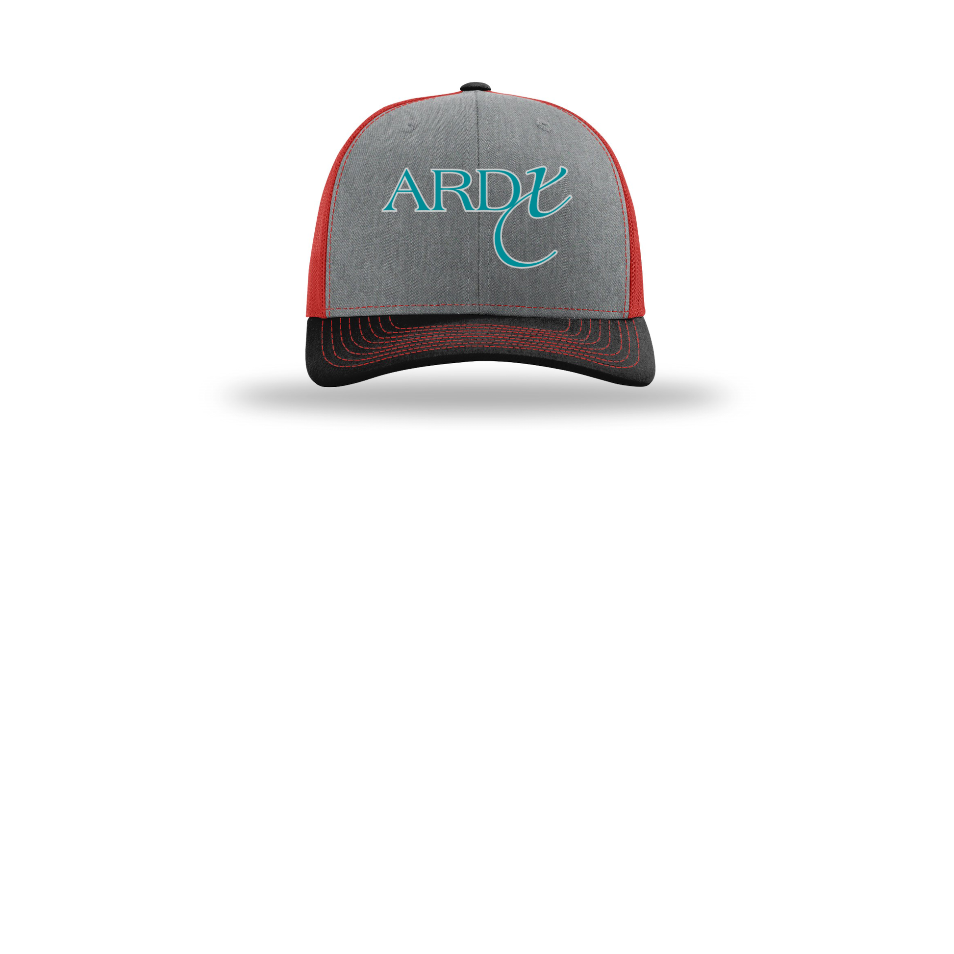 ardx-richardson-trucker-cap-embroidery-capfront-R112-heathergreyredblack-flat-front