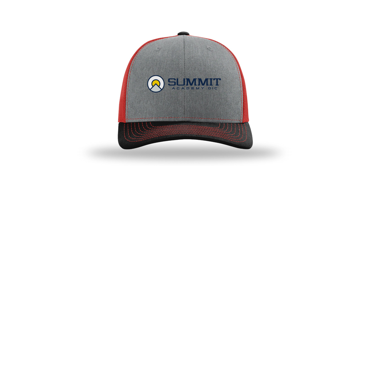 saoic-richardson-trucker-cap-embroidery-capfront-R112-heathergreyredblack-flat-front