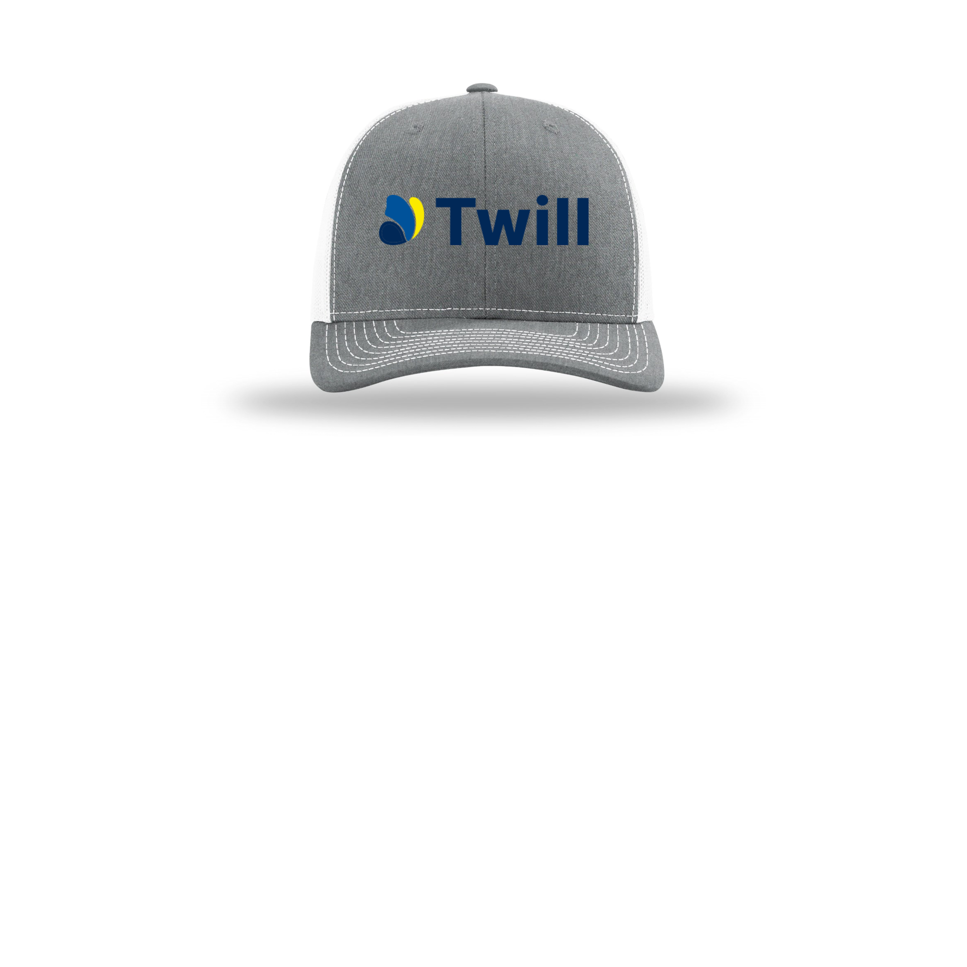 withtwill-richardson-trucker-cap-embroidery-capfront-R112-heathergreywhite-flat-front