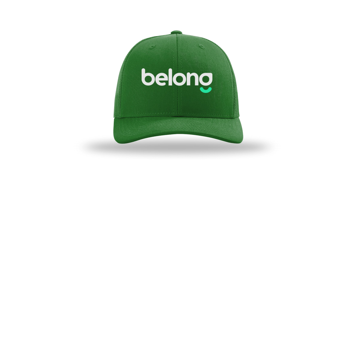 belonghome-richardson-trucker-cap-embroidery-capfront-R112-kelly-flat-front