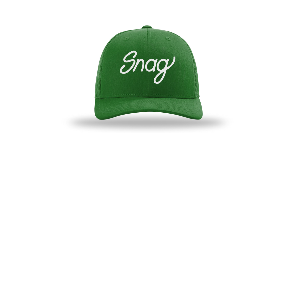 snagdelivery-richardson-trucker-cap-embroidery-capfront-R112-kelly-flat-front