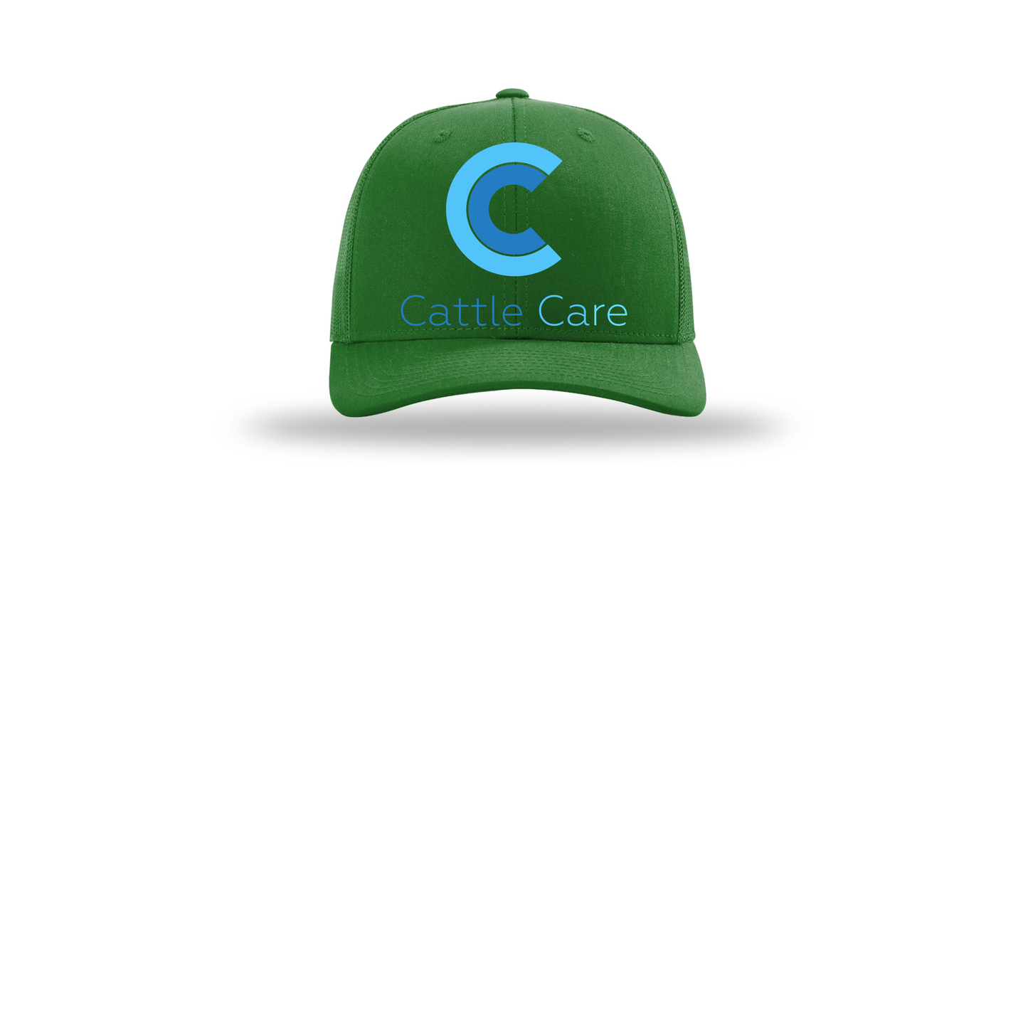 cattle-care-richardson-trucker-cap-embroidery-capfront-R112-kelly-flat-front