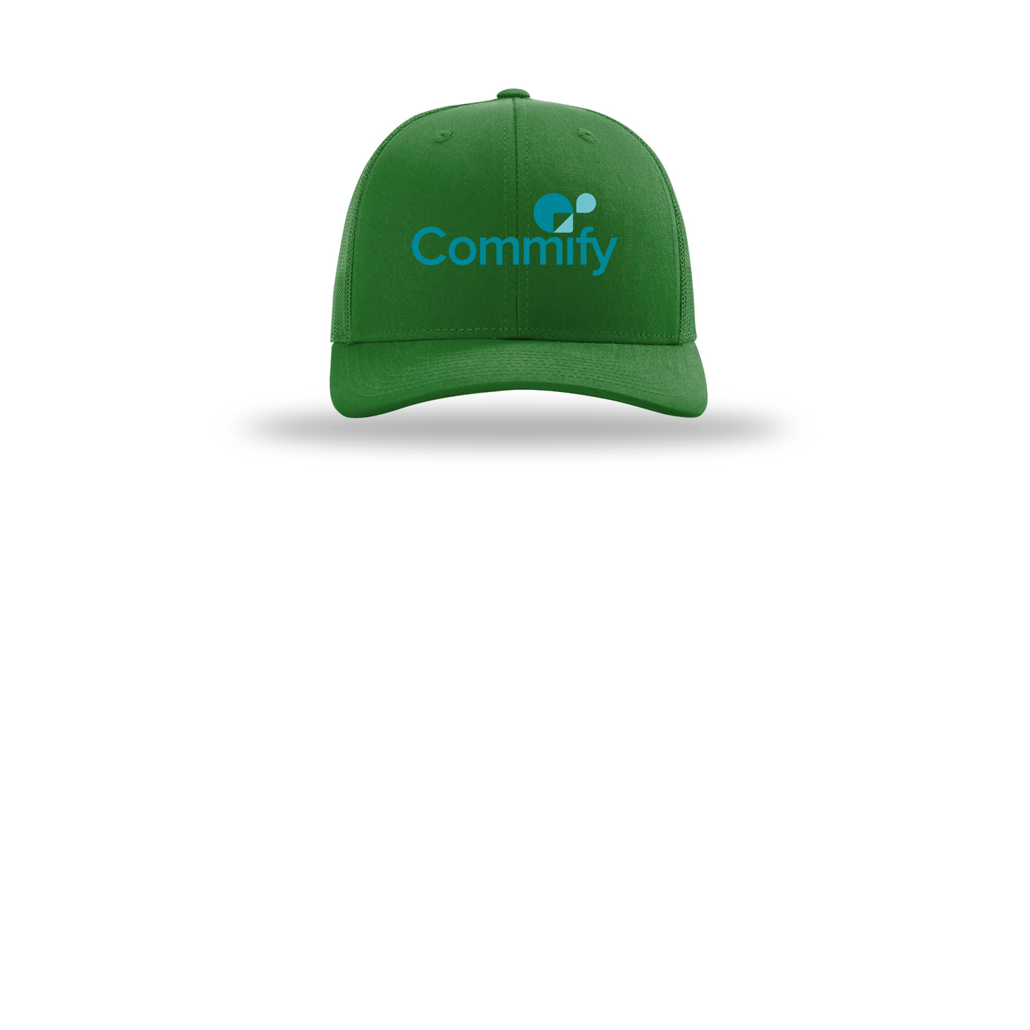 commify-richardson-trucker-cap-embroidery-capfront-R112-kelly-flat-front