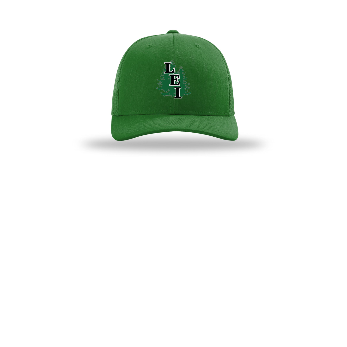 leisite-richardson-trucker-cap-embroidery-capfront-R112-kelly-flat-front