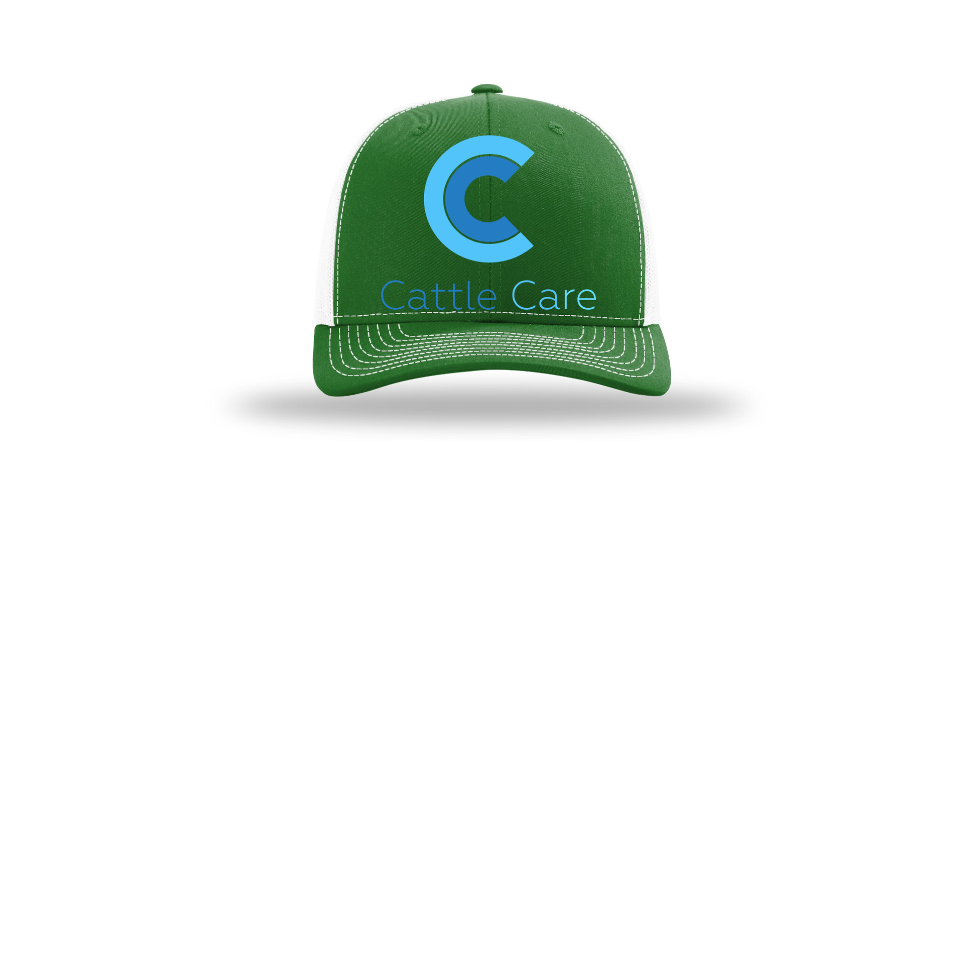 cattle-care-richardson-trucker-cap-embroidery-capfront-R112-kellywhite-flat-front