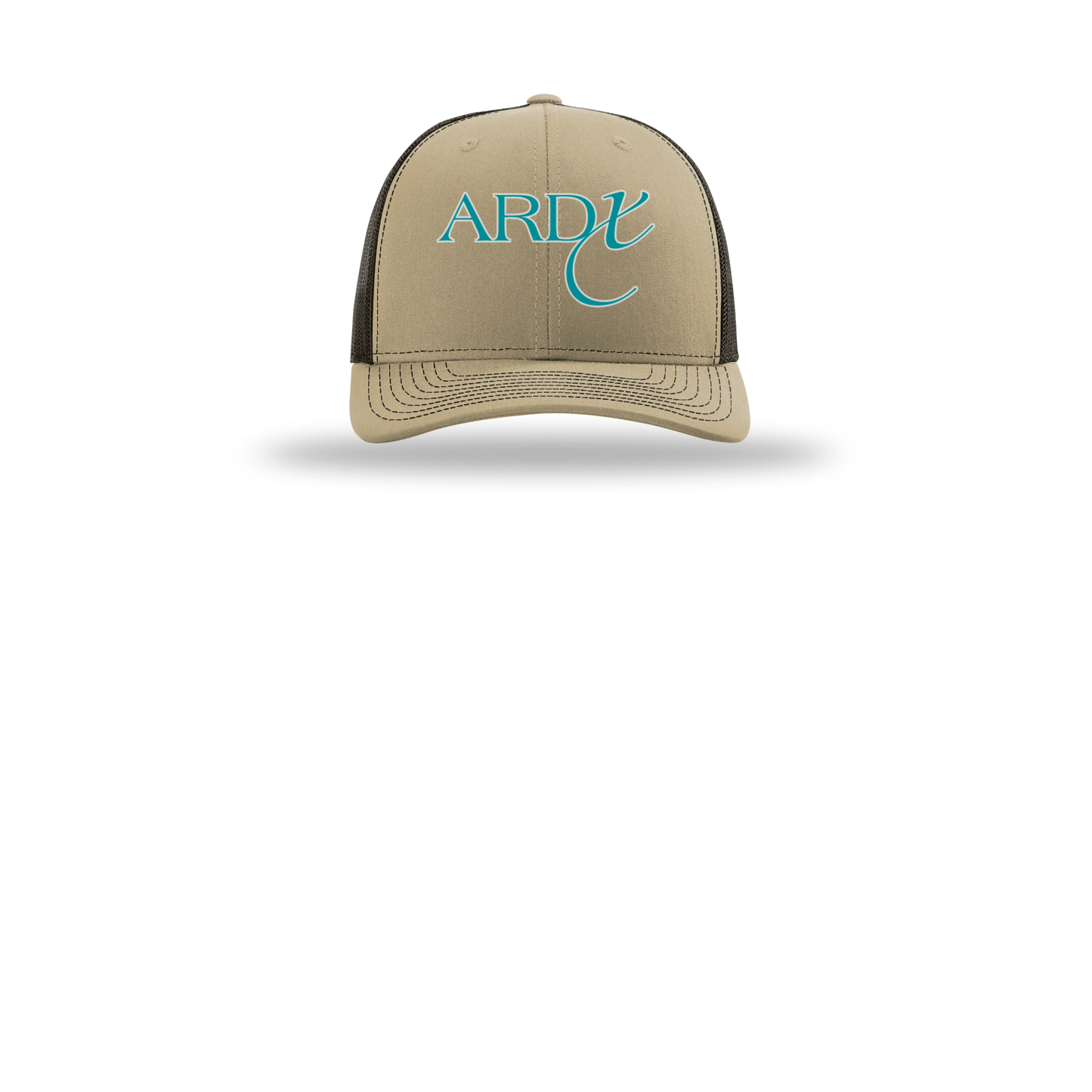 ardx-richardson-trucker-cap-embroidery-capfront-R112-khakicoffee-flat-front