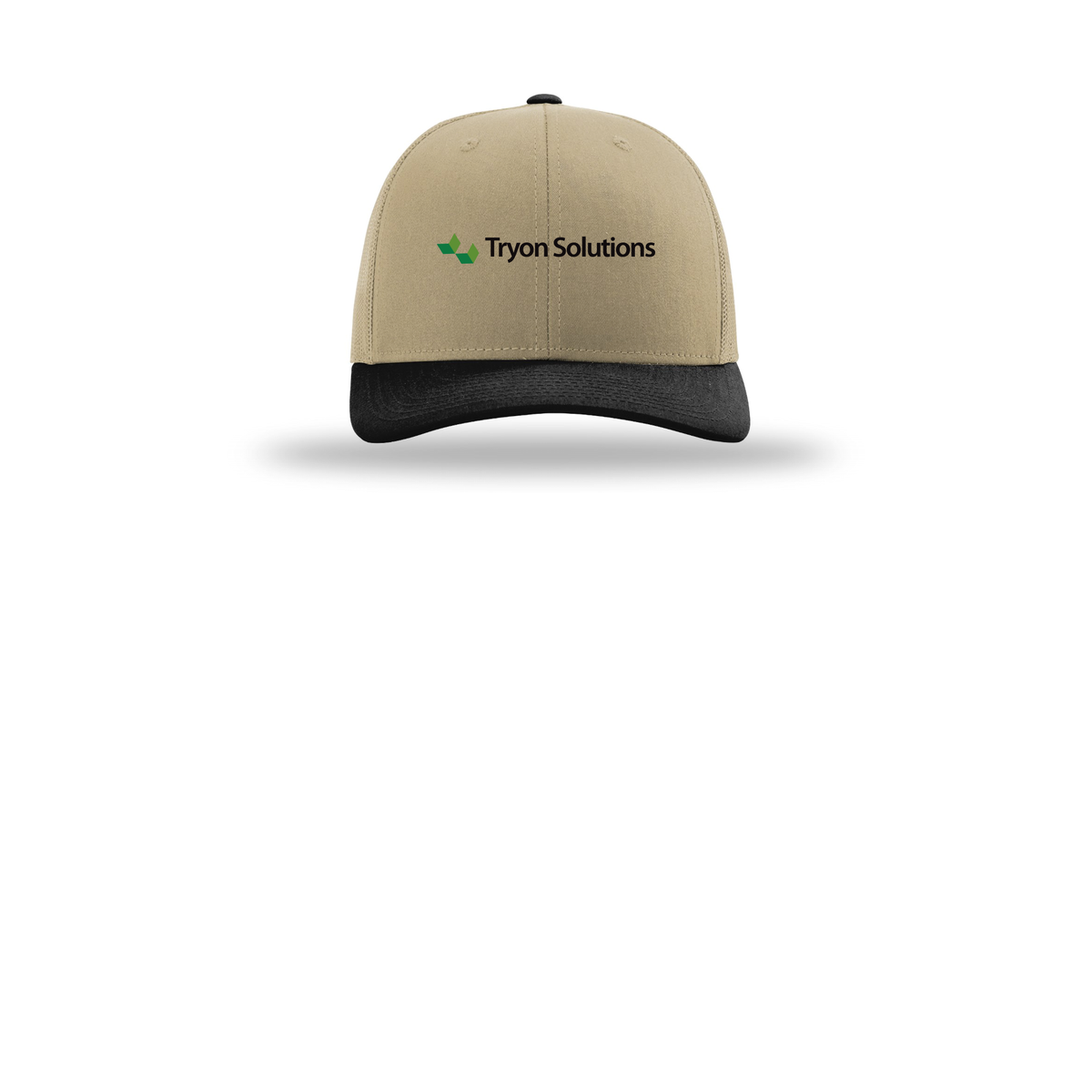 tryonsolutions-richardson-trucker-cap-embroidery-capfront-R112-khakikhakiblack-flat-front