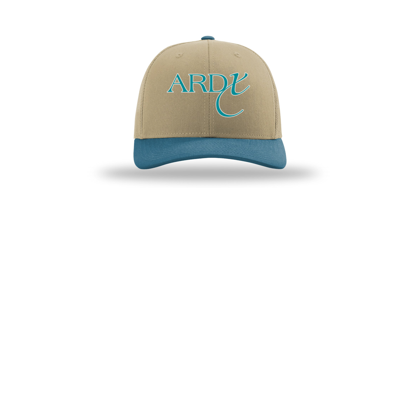 ardx-richardson-trucker-cap-embroidery-capfront-R112-khakikhakilegionblue-flat-front