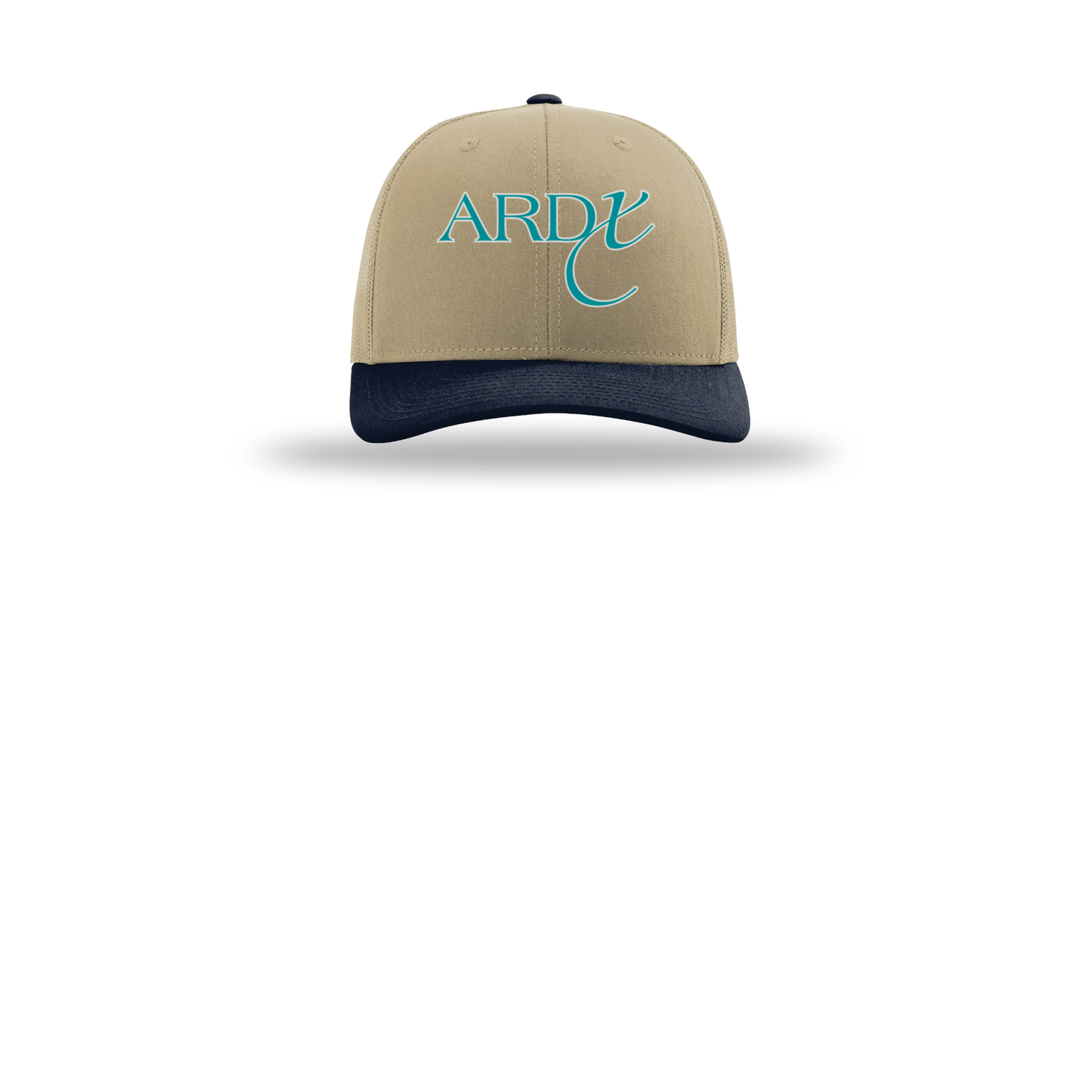 ardx-richardson-trucker-cap-embroidery-capfront-R112-khakikhakinavy-flat-front