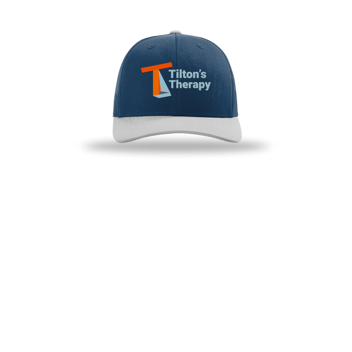 tiltonstherapy-richardson-trucker-cap-embroidery-capfront-R112-lightbluelightbluelightgrey-flat-front