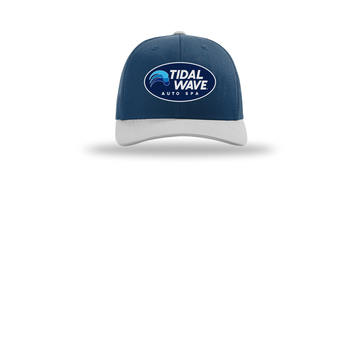 tidalwaveautospa-richardson-trucker-cap-embroidery-capfront-R112-lightbluelightbluelightgrey-flat-front