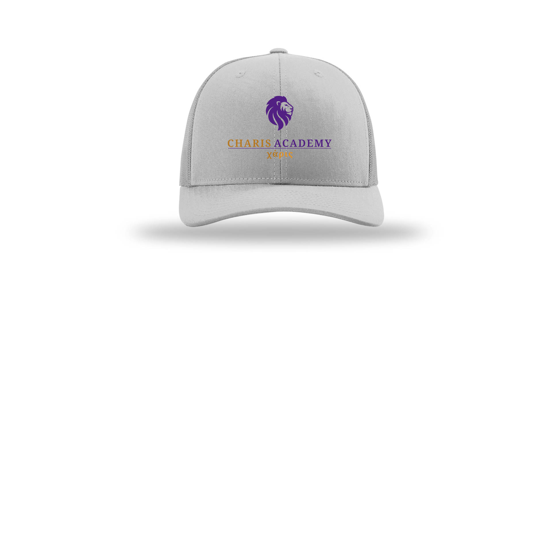 cahazleton-richardson-trucker-cap-embroidery-capfront-R112-lightgrey-flat-front
