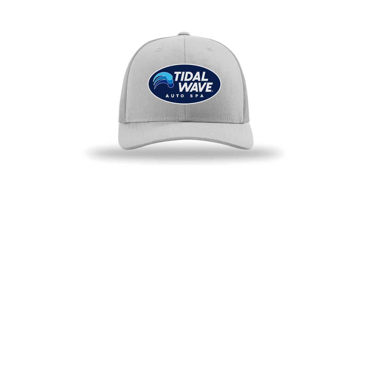 tidalwaveautospa-richardson-trucker-cap-embroidery-capfront-R112-lightgrey-flat-front