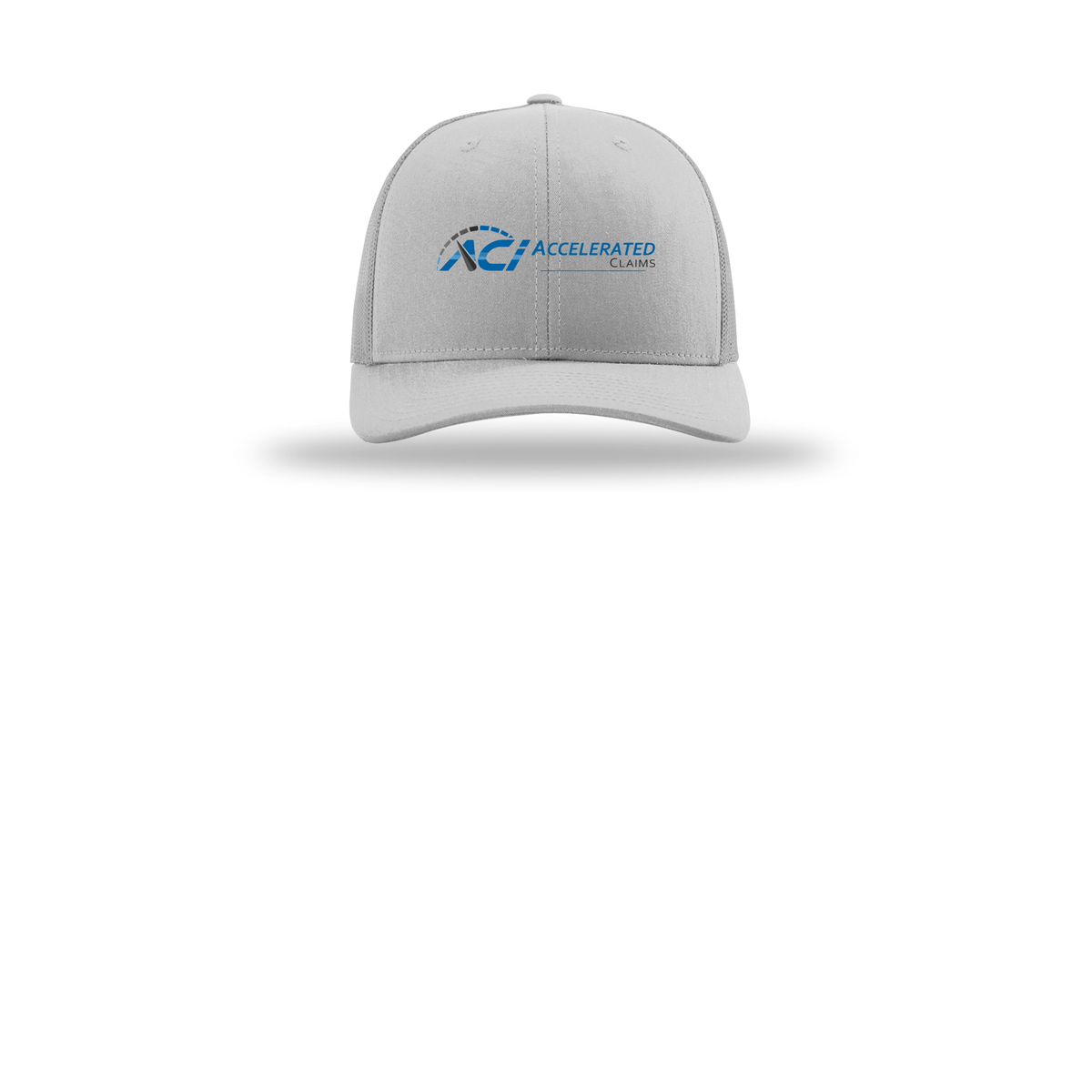accelclaims-richardson-trucker-cap-embroidery-capfront-R112-lightgrey-flat-front