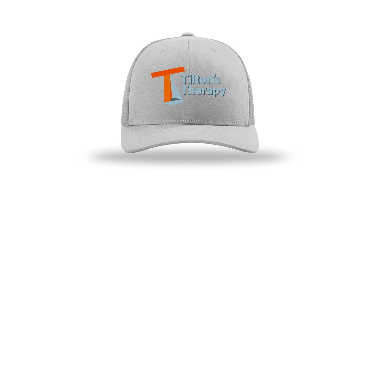 tiltonstherapy-richardson-trucker-cap-embroidery-capfront-R112-lightgrey-flat-front