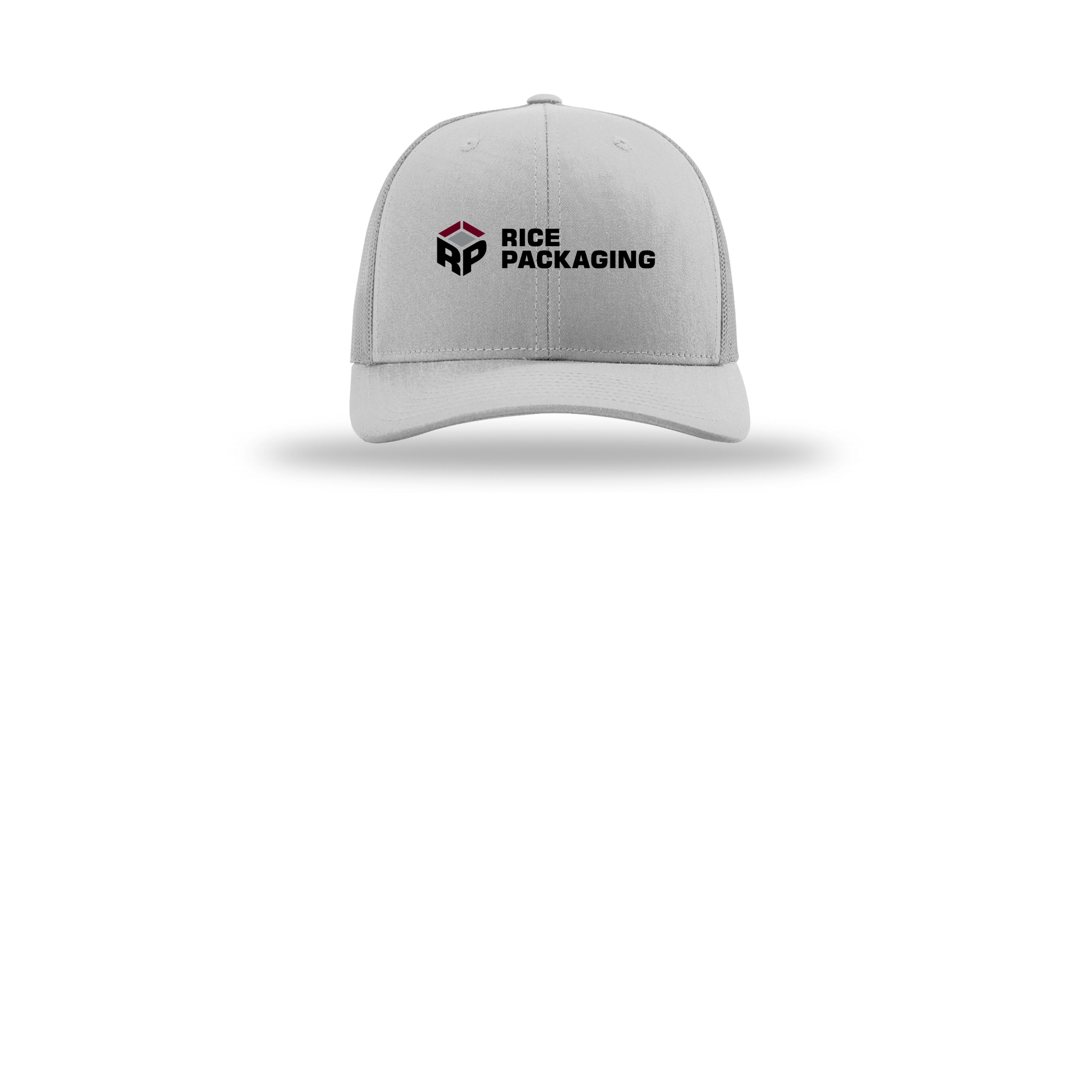 ricepackaging-richardson-trucker-cap-embroidery-capfront-R112-lightgrey-flat-front