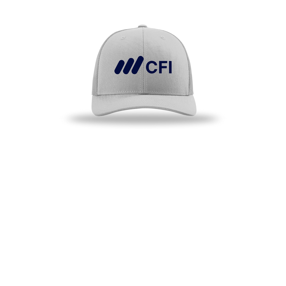 corporatefinanceinstitute-richardson-trucker-cap-embroidery-capfront-R112-lightgrey-flat-front