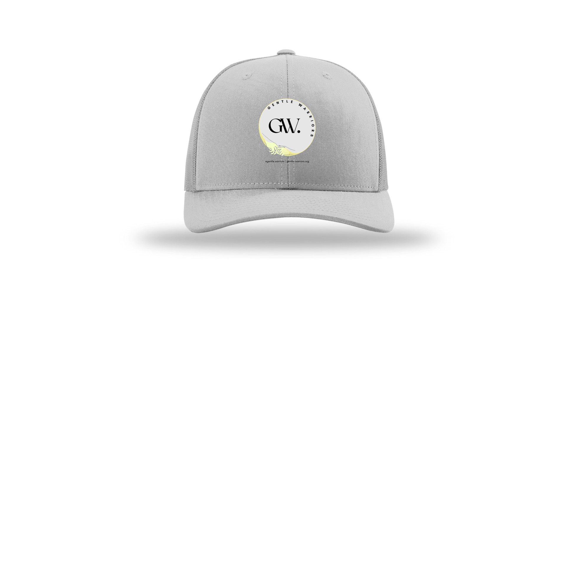 gentle-warriors-richardson-trucker-cap-embroidery-capfront-R112-lightgrey-flat-front