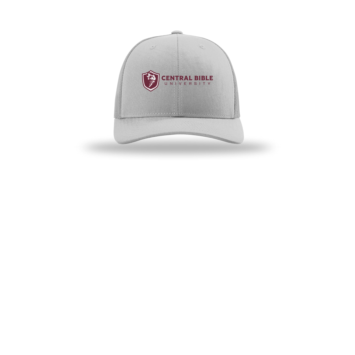 centralbible-richardson-trucker-cap-embroidery-capfront-R112-lightgrey-flat-front