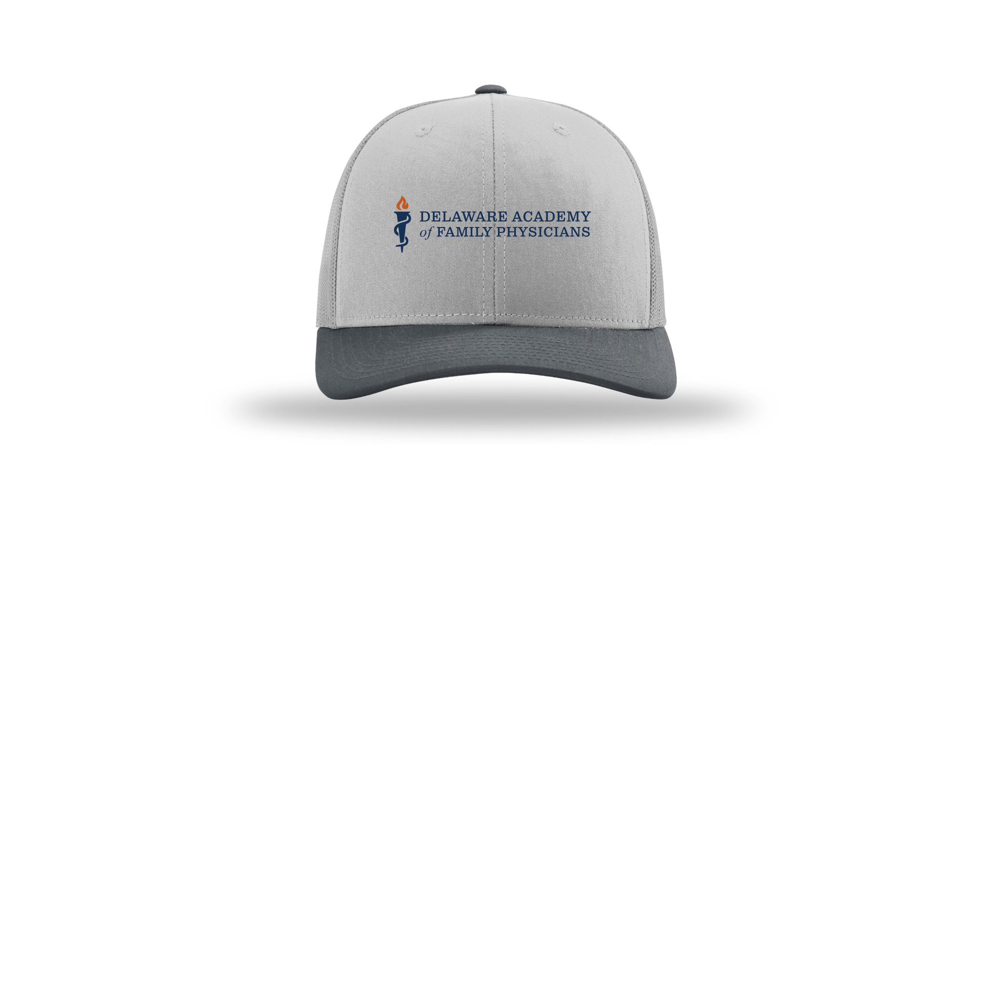 delfamdoc-richardson-trucker-cap-embroidery-capfront-R112-lightgreylightgreygunmetal-flat-front