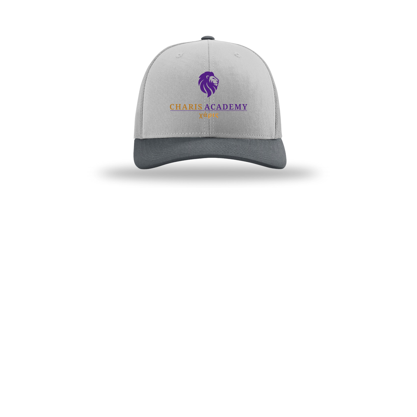 cahazleton-richardson-trucker-cap-embroidery-capfront-R112-lightgreylightgreygunmetal-flat-front