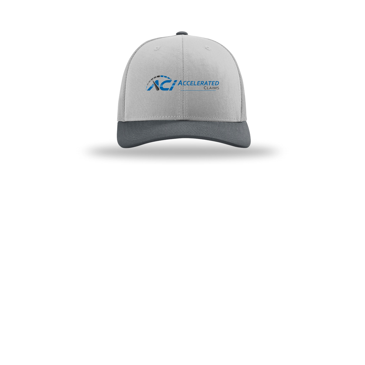 accelclaims-richardson-trucker-cap-embroidery-capfront-R112-lightgreylightgreygunmetal-flat-front