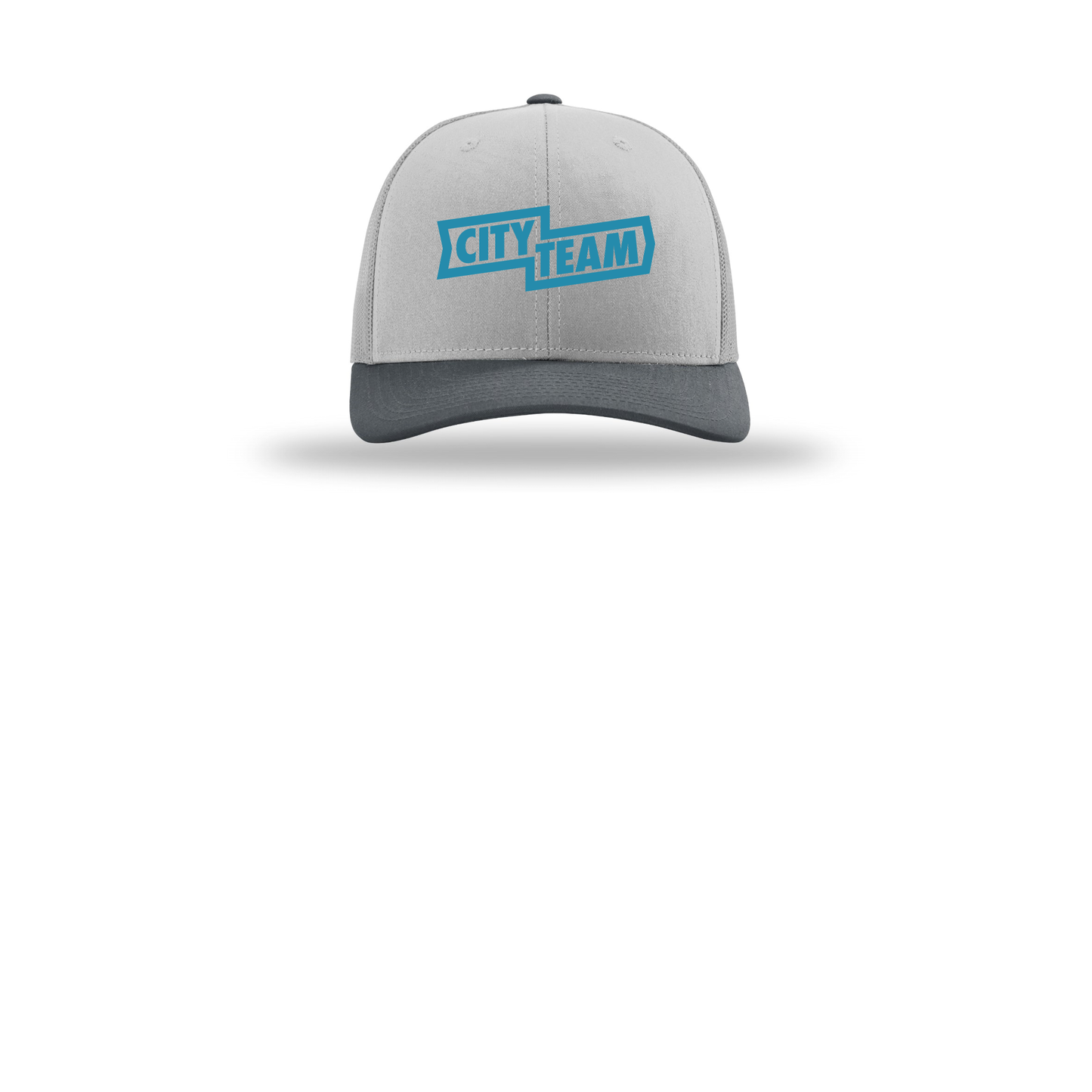 cityteam-richardson-trucker-cap-embroidery-capfront-R112-lightgreylightgreygunmetal-flat-front