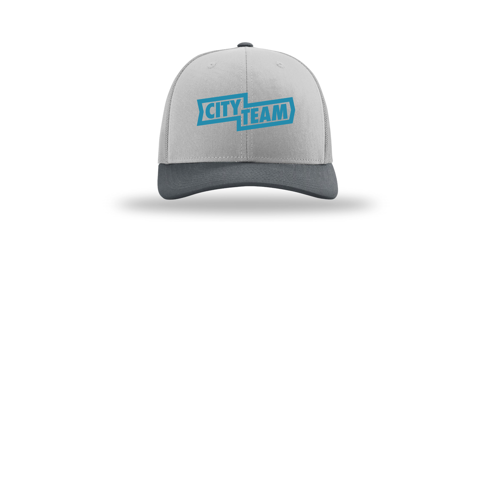 cityteam-richardson-trucker-cap-embroidery-capfront-R112-lightgreylightgreygunmetal-flat-front