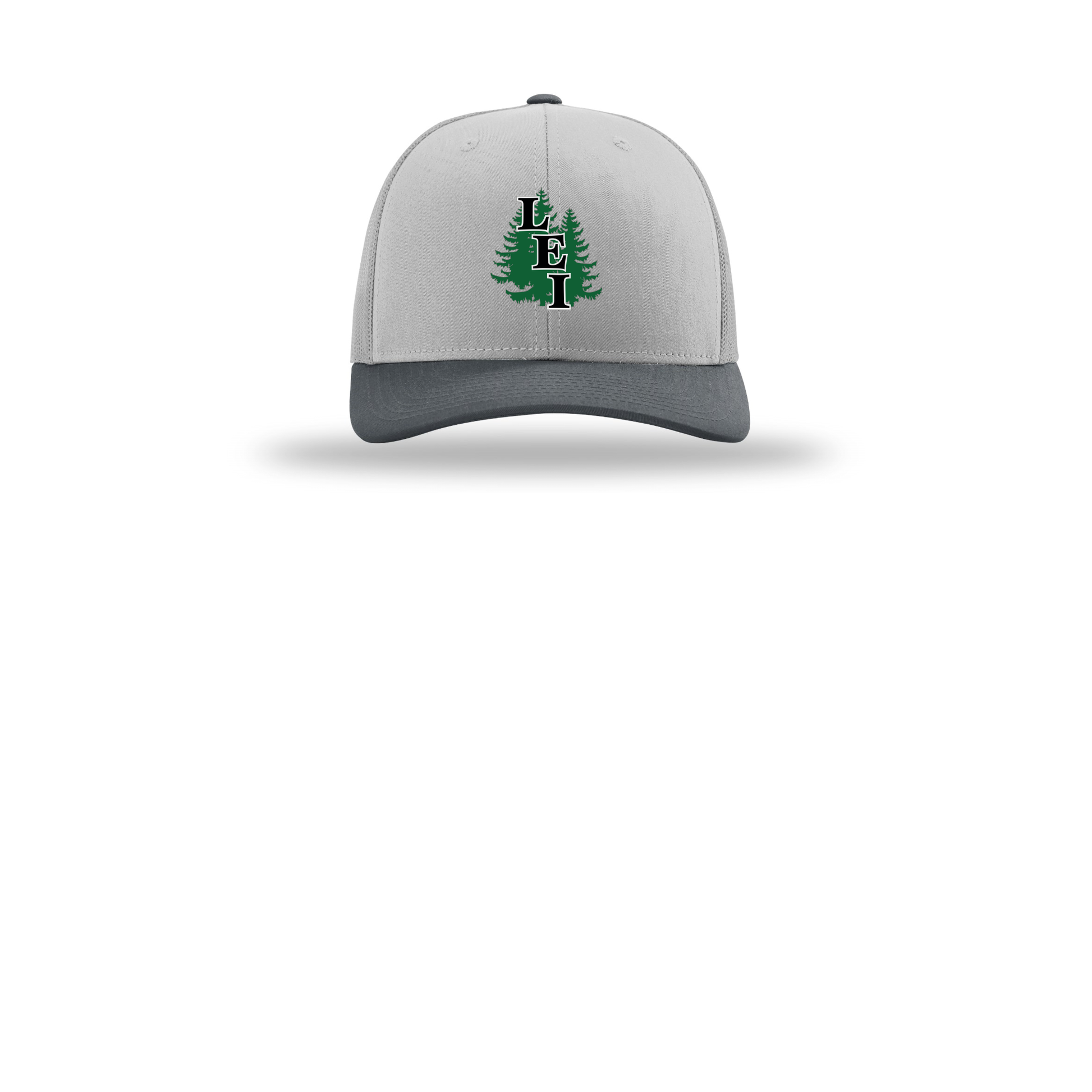 leisite-richardson-trucker-cap-embroidery-capfront-R112-lightgreylightgreygunmetal-flat-front