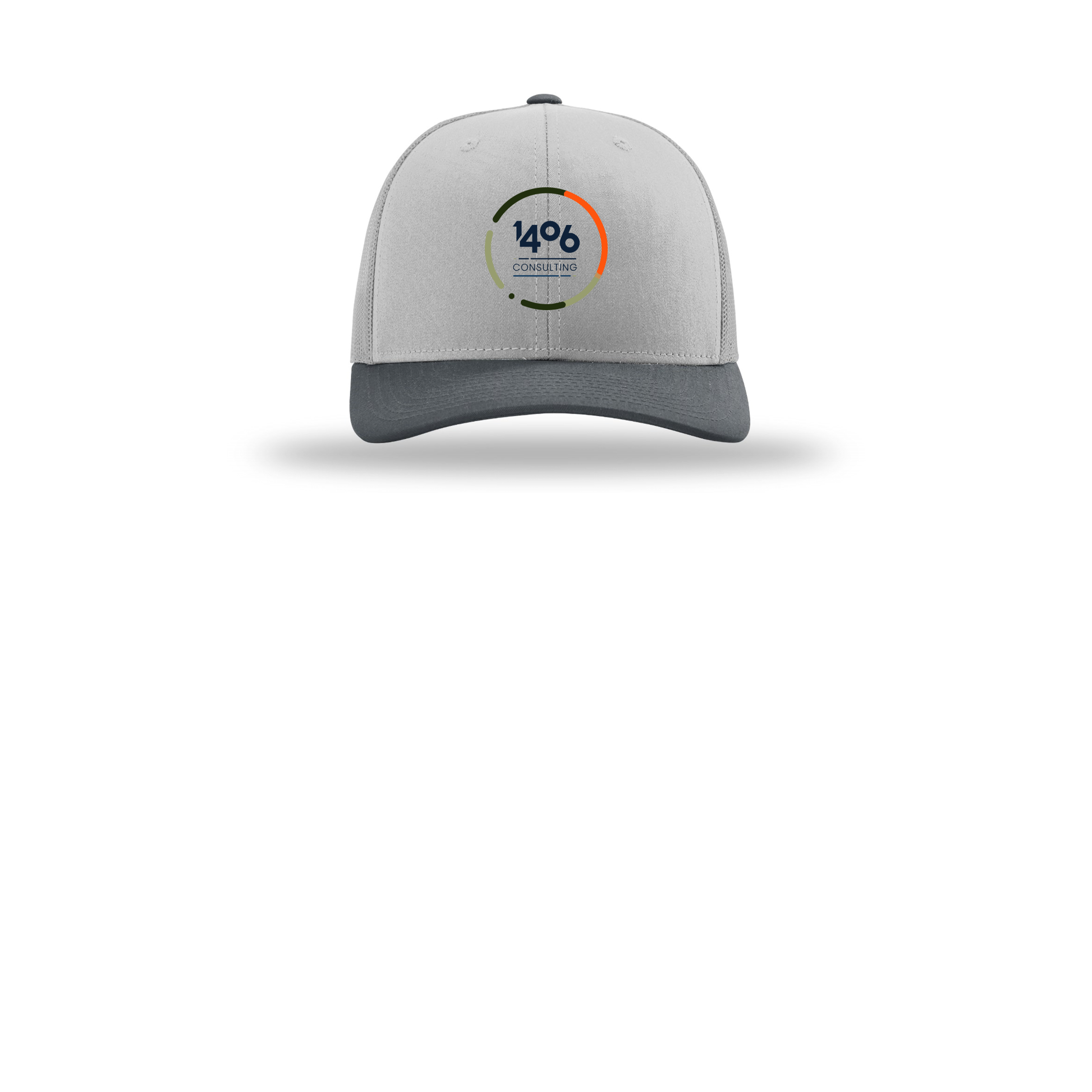 1406consulting-richardson-trucker-cap-embroidery-capfront-R112-lightgreylightgreygunmetal-flat-front