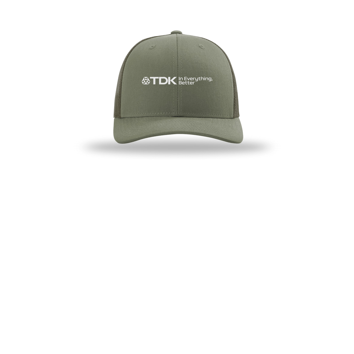 tdk-richardson-trucker-cap-embroidery-capfront-R112-loden-flat-front