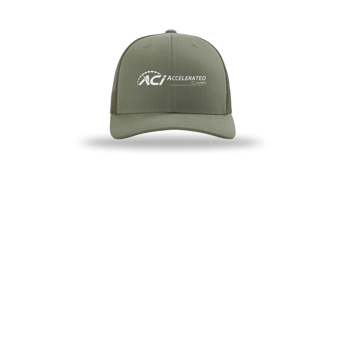 accelclaims-richardson-trucker-cap-embroidery-capfront-R112-loden-flat-front