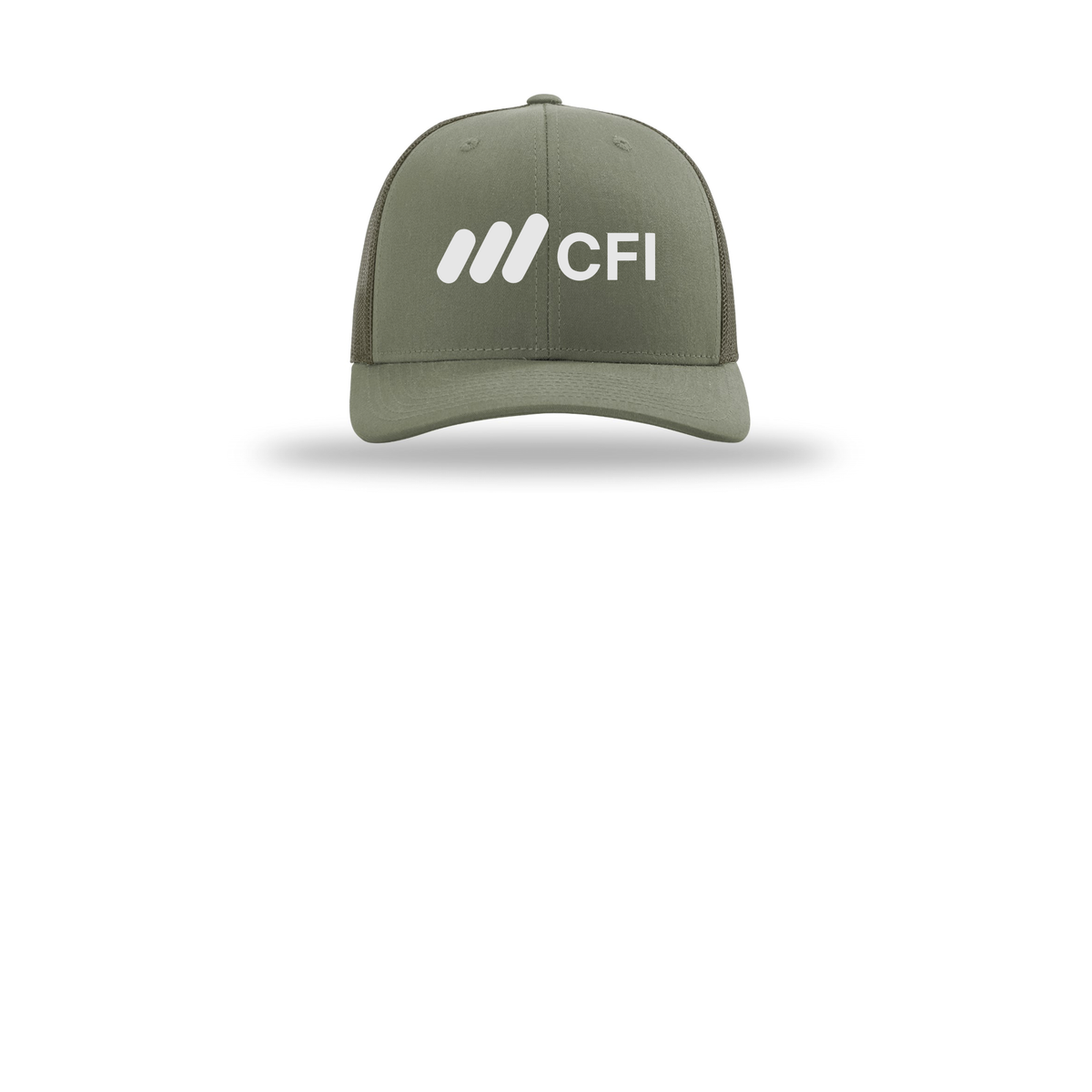 corporatefinanceinstitute-richardson-trucker-cap-embroidery-capfront-R112-loden-flat-front