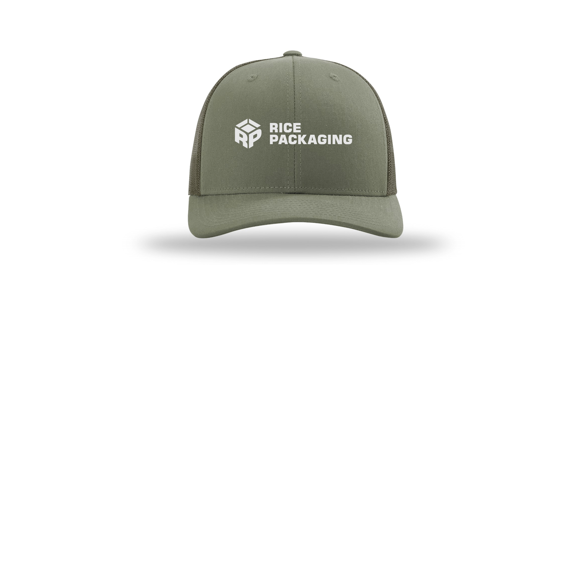ricepackaging-richardson-trucker-cap-embroidery-capfront-R112-loden-flat-front