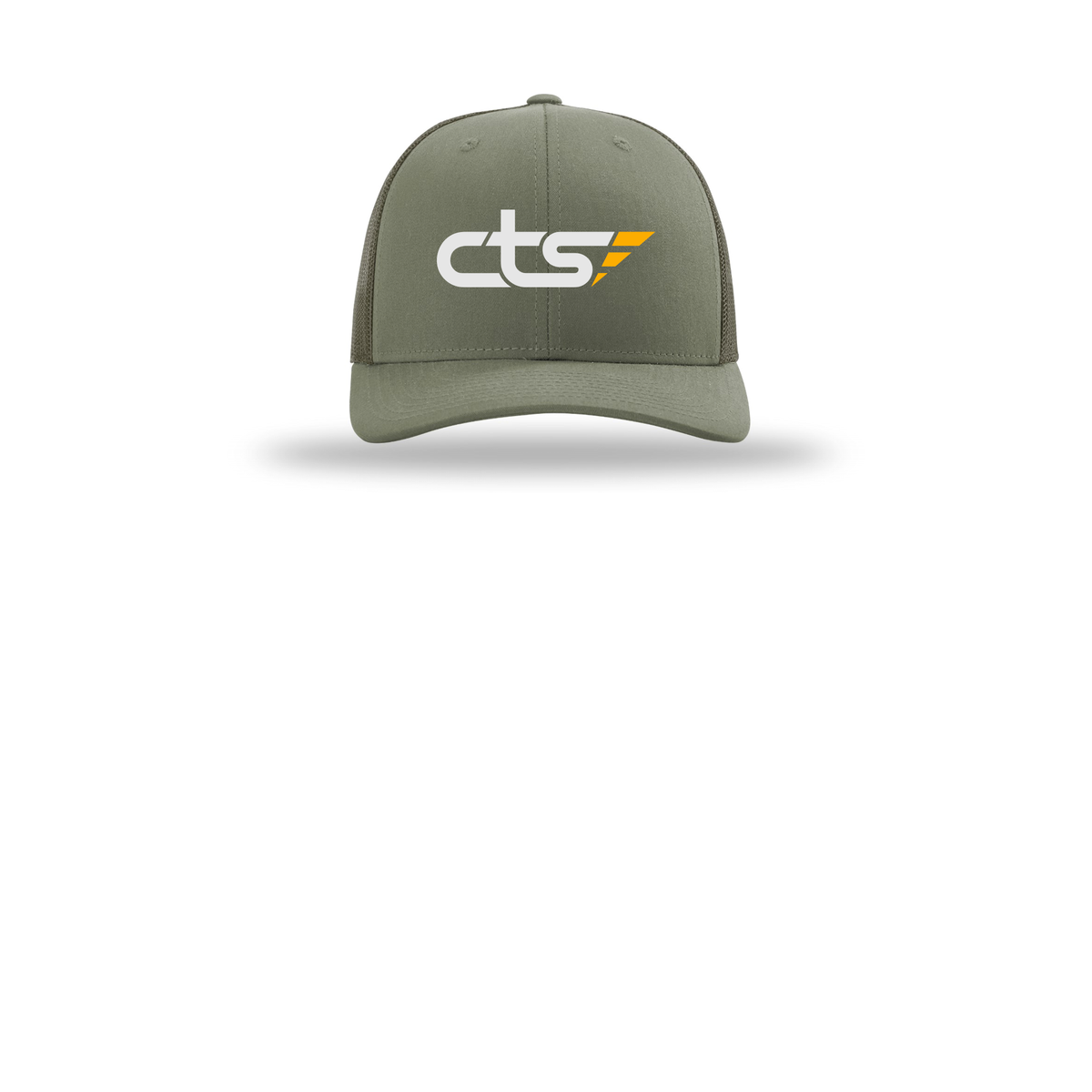 cts1-richardson-trucker-cap-embroidery-capfront-R112-loden-flat-front