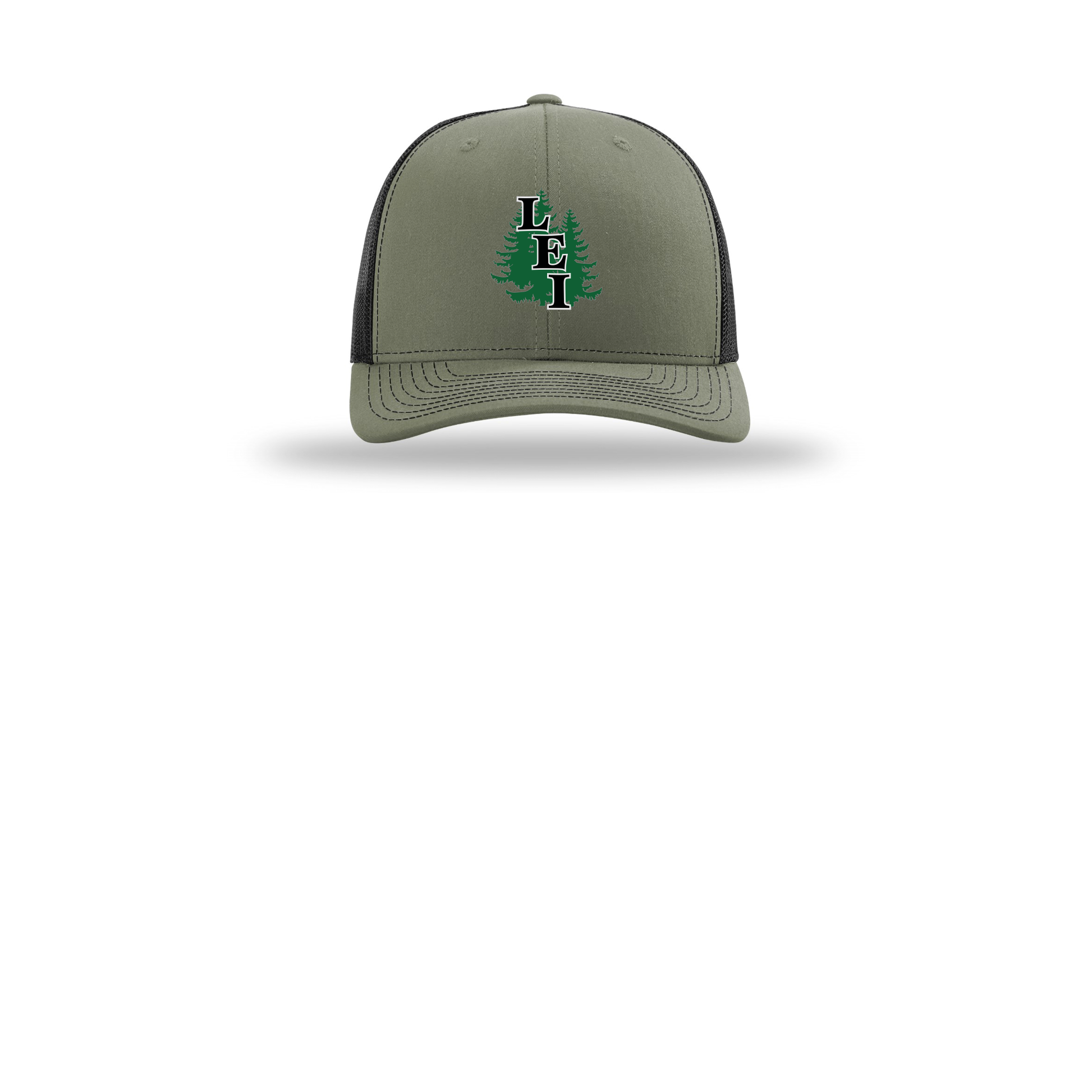 leisite-richardson-trucker-cap-embroidery-capfront-R112-lodenblack-flat-front
